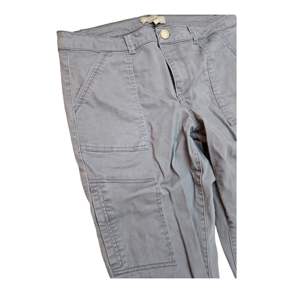 Wit & Wisdom Gray Slim Fit Cargo Pants Size 14 - Picture 4 of 6